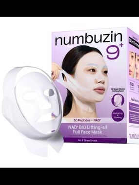Pack of 13 Numbuzin No. 9 sheet masks